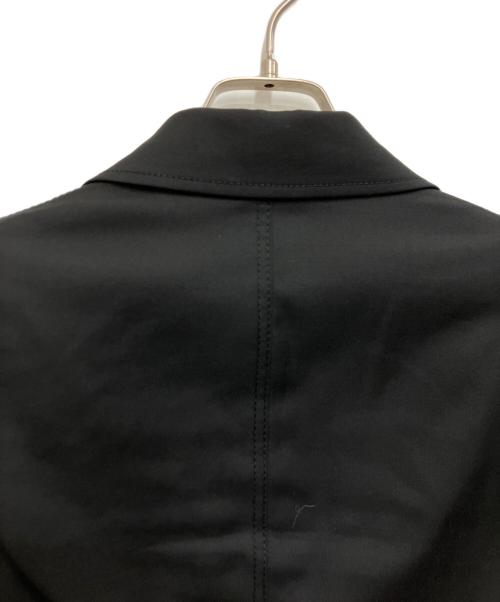 JOHN GALLIANO（ジョンガリアーノ）JOHN GALLIANO (ジョンガリアーノ) ギャザーラペルジャケット ブラック サイズ:46の古着・服飾アイテム