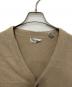 中古・古着 IZOD LACOSTE (アイゾッド ラコステ) アクリルカーディガン ベージュ サイズ:M：5000円