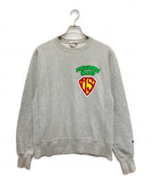 Champion REVERSE WEAVE（チャンピオン リバース ウィーブ）の古着「MASTERPIECE SOUNDプリントスウェット」｜グレー