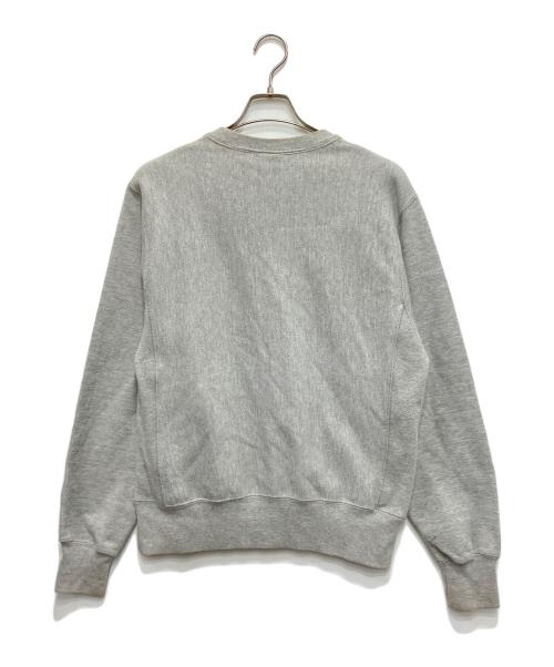 Champion REVERSE WEAVE（チャンピオン リバース ウィーブ）Champion REVERSE WEAVE (チャンピオン リバース ウィーブ) MASTERPIECE SOUNDプリントスウェット グレー サイズ:Sの古着・服飾アイテム