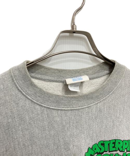 Champion REVERSE WEAVE（チャンピオン リバース ウィーブ）Champion REVERSE WEAVE (チャンピオン リバース ウィーブ) MASTERPIECE SOUNDプリントスウェット グレー サイズ:Sの古着・服飾アイテム
