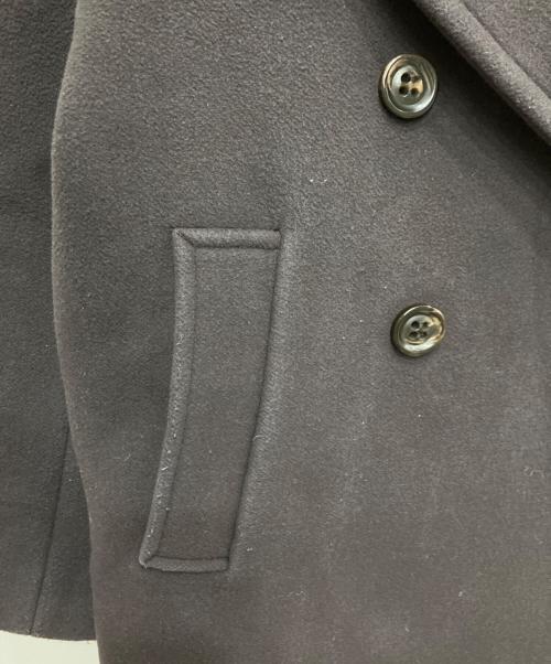 Noble（ノーブル）Noble (ノーブル) MTRビッグカラーPコート パープル サイズ:38の古着・服飾アイテム
