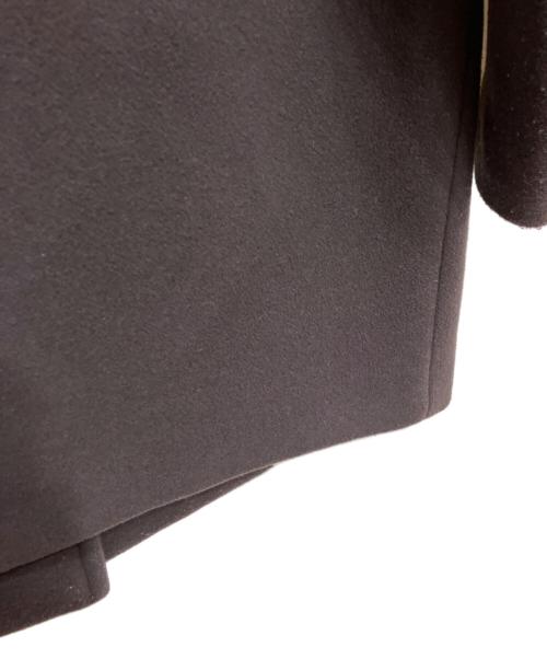 Noble（ノーブル）Noble (ノーブル) MTRビッグカラーPコート パープル サイズ:38の古着・服飾アイテム