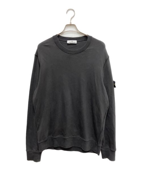 STONE ISLAND（ストーンアイランド）STONE ISLAND (ストーンアイランド) Cotton Fleece Crewneck Sweatshirt グレー サイズ:XLの古着・服飾アイテム