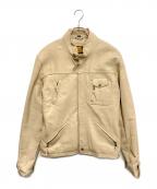 THE DEGNER CLASSIC BRANDザ・デグナー・クラシック・ブランド）の古着「レザージャケット」｜アイボリー