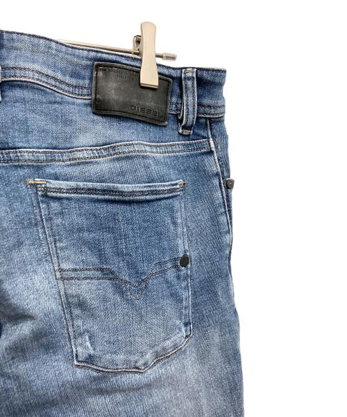 DIESEL（ディーゼル）DIESEL (ディーゼル) SLEENKERデニムパンツ ブルー サイズ:81cm (W32)の古着・服飾アイテム