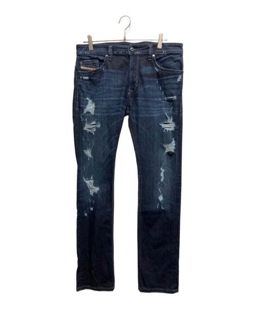 DIESEL（ディーゼル）DIESEL (ディーゼル) THAVARスキニーデニムパンツ インディゴ サイズ: 78.5cm (W31)の古着・服飾アイテム