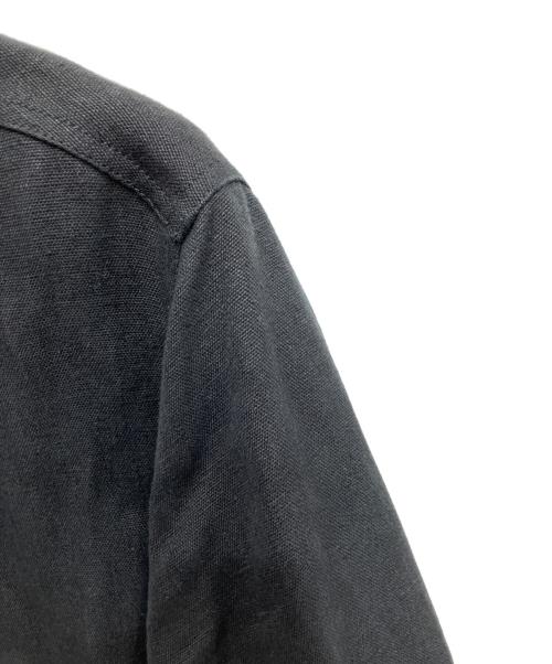 LIDnM（リドム）LIDnM (リドム) LINEN CROPPED CHORE JACKET ブラック サイズ:Lの古着・服飾アイテム