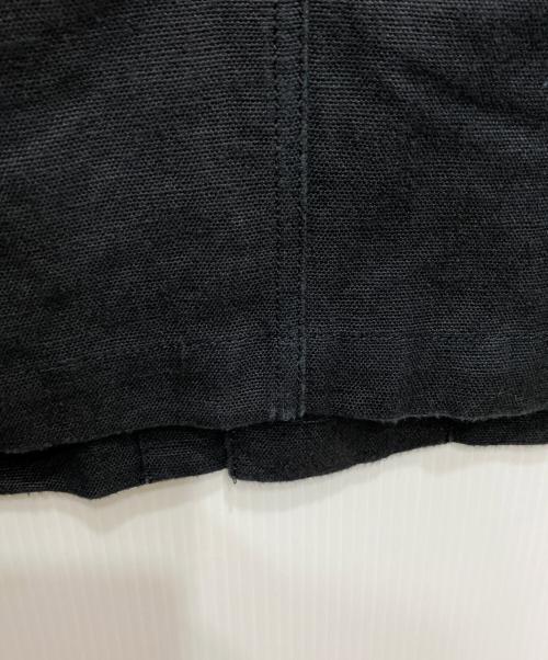 LIDnM（リドム）LIDnM (リドム) LINEN CROPPED CHORE JACKET ブラック サイズ:Lの古着・服飾アイテム