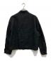 LIDnM (リドム) LINEN CROPPED CHORE JACKET ブラック サイズ:L：8000円