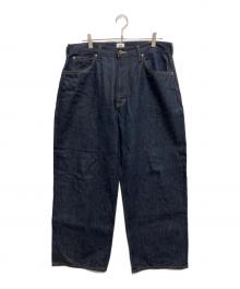 LEE（リー）の古着「101 RIDERS WIDE REGULAR PANTS」｜インディゴ