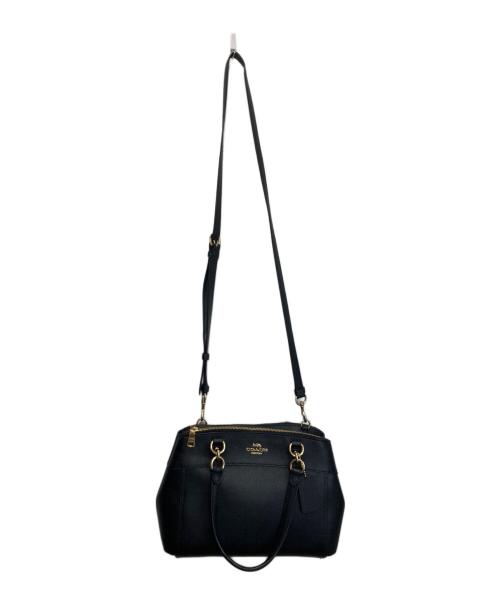 COACH（コーチ）COACH (コーチ) 2WAYショルダーバッグ ブラックの古着・服飾アイテム