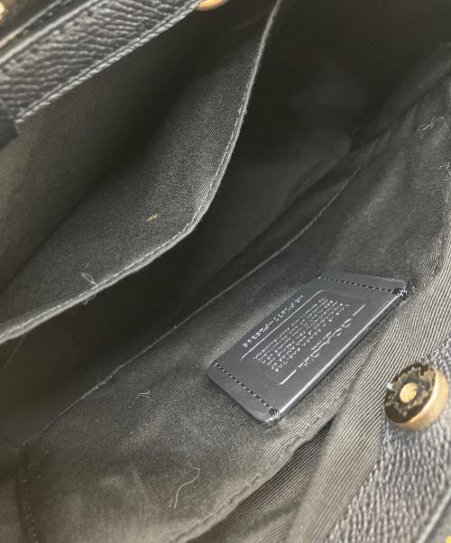 COACH（コーチ）COACH (コーチ) 2WAYショルダーバッグ ブラックの古着・服飾アイテム