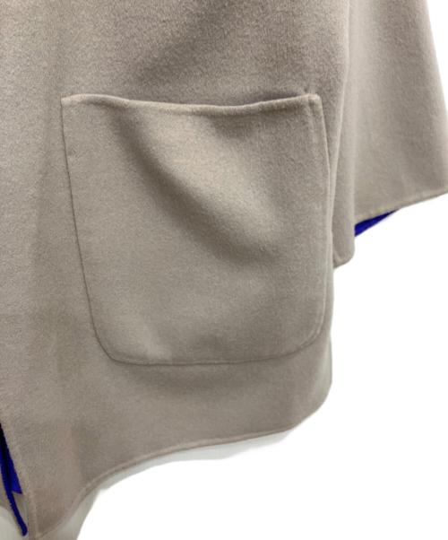 UNITED ARROWS TOKYO（ユナイテッドアローズトウキョウ）UNITED ARROWS TOKYO (ユナイテッドアローズトウキョウ) リバーシブルミドルコート パープル×ベージュ サイズ:36の古着・服飾アイテム