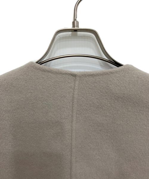 UNITED ARROWS TOKYO（ユナイテッドアローズトウキョウ）UNITED ARROWS TOKYO (ユナイテッドアローズトウキョウ) リバーシブルミドルコート パープル×ベージュ サイズ:36の古着・服飾アイテム