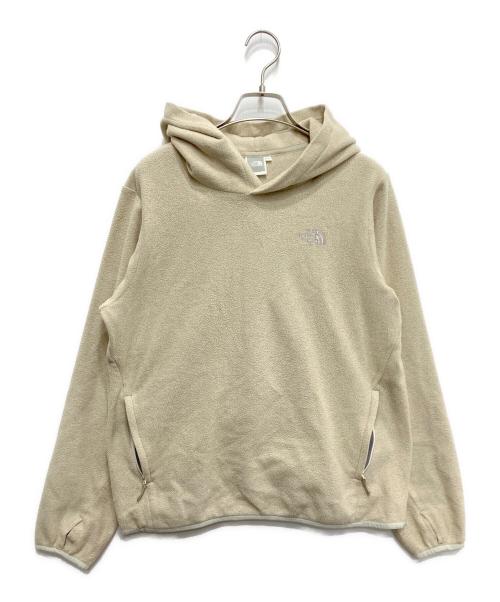 THE NORTH FACE（ザ ノース フェイス）THE NORTH FACE (ザ ノース フェイス) マイクロフリースフーディ アイボリー サイズ:Lの古着・服飾アイテム
