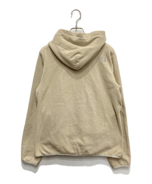 THE NORTH FACE（ザ ノース フェイス）THE NORTH FACE (ザ ノース フェイス) マイクロフリースフーディ アイボリー サイズ:Lの古着・服飾アイテム