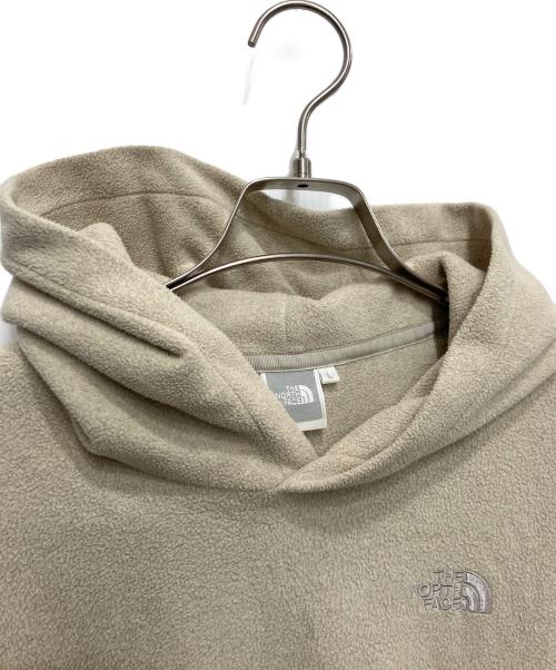 THE NORTH FACE（ザ ノース フェイス）THE NORTH FACE (ザ ノース フェイス) マイクロフリースフーディ アイボリー サイズ:Lの古着・服飾アイテム