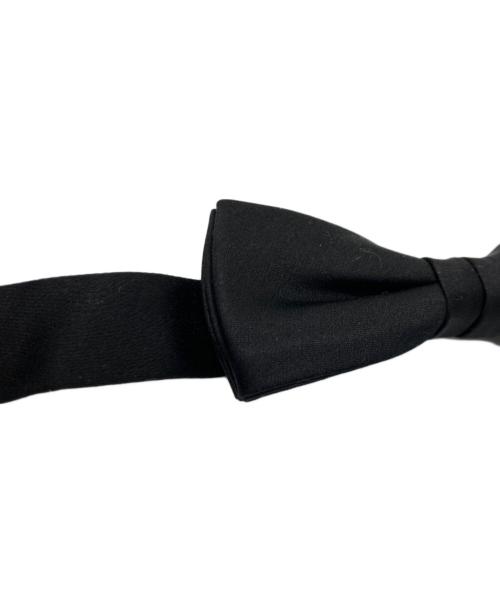 COMME des GARCONS HOMME（コムデギャルソン オム）COMME des GARCONS HOMME (コムデギャルソン オム) カマーバンド・蝶ネクタイセット ブラックの古着・服飾アイテム
