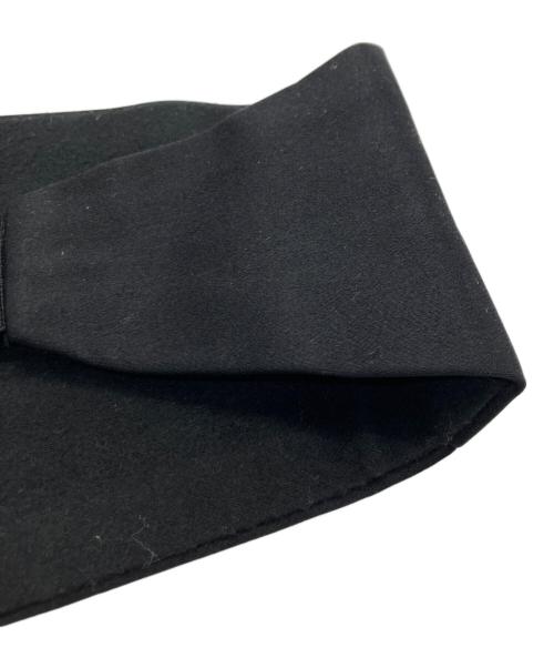 COMME des GARCONS HOMME（コムデギャルソン オム）COMME des GARCONS HOMME (コムデギャルソン オム) カマーバンド・蝶ネクタイセット ブラックの古着・服飾アイテム