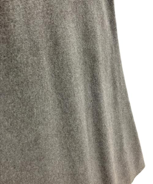 ticca（ティッカ）ticca (ティッカ) ニット フレア ロングスカート ブラウン サイズ:FREEの古着・服飾アイテム