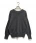 UNITED ARROWS (ユナイテッドアローズ) フォックス ウール ラメ Vネック ニット グレー サイズ:不明：4000円