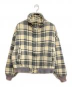 WOOLRICHウールリッチ）の古着「ウール中綿ジャケット」｜グレー