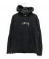 stussy（ステューシー）の古着「プルオーバーパーカー」｜ブラック