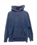 Champion REVERSE WEAVEチャンピオン リバース ウィーブ）の古着「プルオーバーパーカー」｜ネイビー