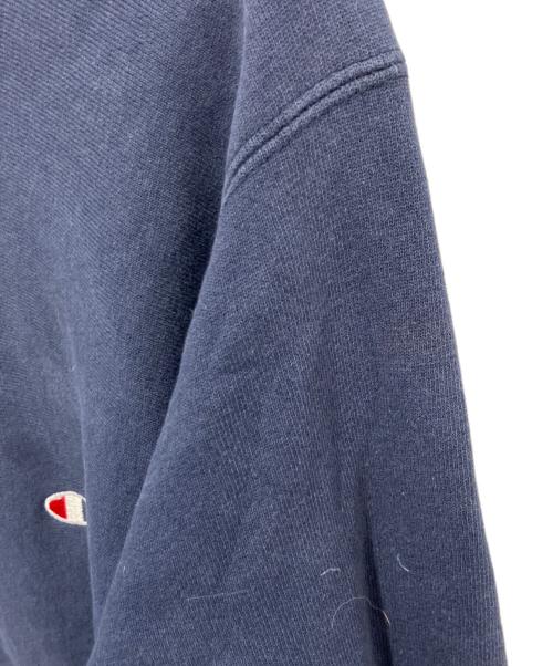 Champion REVERSE WEAVE（チャンピオン リバース ウィーブ）Champion REVERSE WEAVE (チャンピオン リバース ウィーブ) プルオーバーパーカー ネイビー サイズ:Lの古着・服飾アイテム