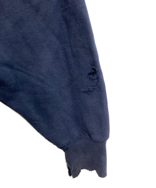 Champion REVERSE WEAVE（チャンピオン リバース ウィーブ）Champion REVERSE WEAVE (チャンピオン リバース ウィーブ) プルオーバーパーカー ネイビー サイズ:Lの古着・服飾アイテム