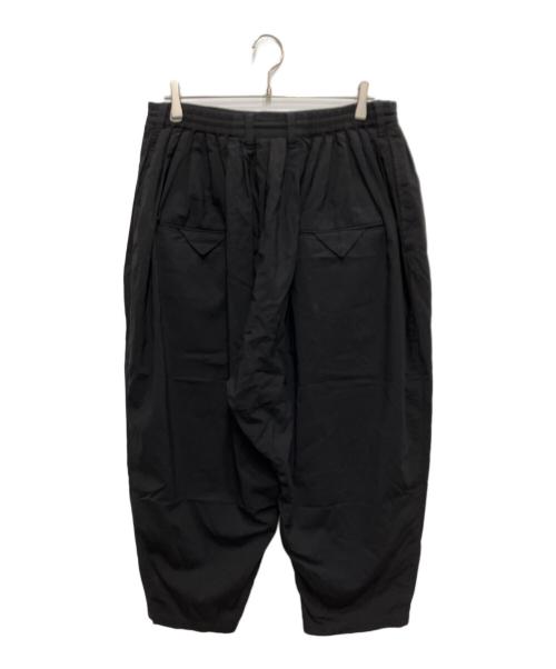 SASQUATCHfabrix.（サスクワッチファブリックス）SASQUATCHfabrix. (サスクワッチファブリックス) BIG SILHOUETTE TAPERED PANTS ブラック サイズ:Lの古着・服飾アイテム