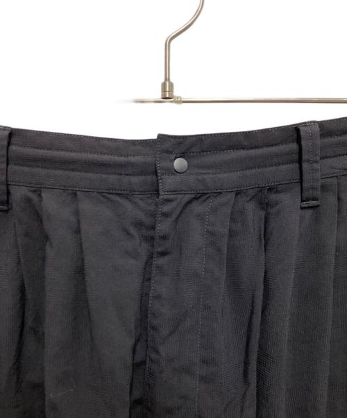 SASQUATCHfabrix.（サスクワッチファブリックス）SASQUATCHfabrix. (サスクワッチファブリックス) BIG SILHOUETTE TAPERED PANTS ブラック サイズ:Lの古着・服飾アイテム