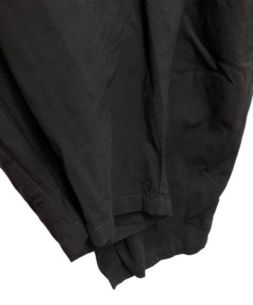 SASQUATCHfabrix.（サスクワッチファブリックス）SASQUATCHfabrix. (サスクワッチファブリックス) BIG SILHOUETTE TAPERED PANTS ブラック サイズ:Lの古着・服飾アイテム