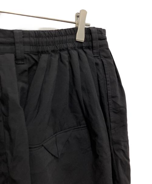 SASQUATCHfabrix.（サスクワッチファブリックス）SASQUATCHfabrix. (サスクワッチファブリックス) BIG SILHOUETTE TAPERED PANTS ブラック サイズ:Lの古着・服飾アイテム