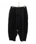 SASQUATCHfabrix.（サスクワッチファブリックス）の古着「BIG SILHOUETTE TAPERED PANTS」｜ブラック