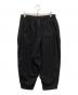 SASQUATCHfabrix. (サスクワッチファブリックス) BIG SILHOUETTE TAPERED PANTS ブラック サイズ:L：6000円