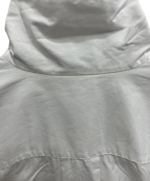 ISSEY MIYAKE（イッセイミヤケ）ISSEY MIYAKE (イッセイミヤケ) スタンドカラーシャツ ホワイト サイズ:Mの古着・服飾アイテム