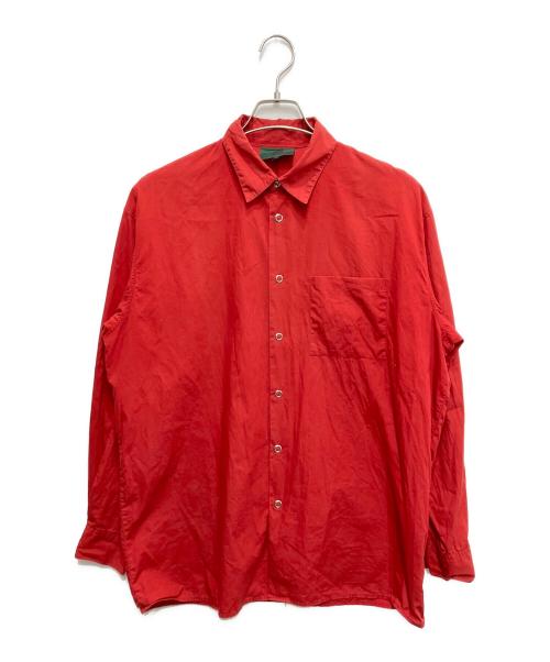 JUNIOR GAULTIER（ジュニアゴルチエ）JUNIOR GAULTIER (ジュニアゴルチエ) スナップボタンシャツ レッド サイズ:48の古着・服飾アイテム