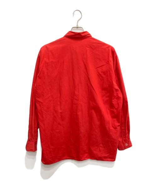 JUNIOR GAULTIER（ジュニアゴルチエ）JUNIOR GAULTIER (ジュニアゴルチエ) スナップボタンシャツ レッド サイズ:48の古着・服飾アイテム