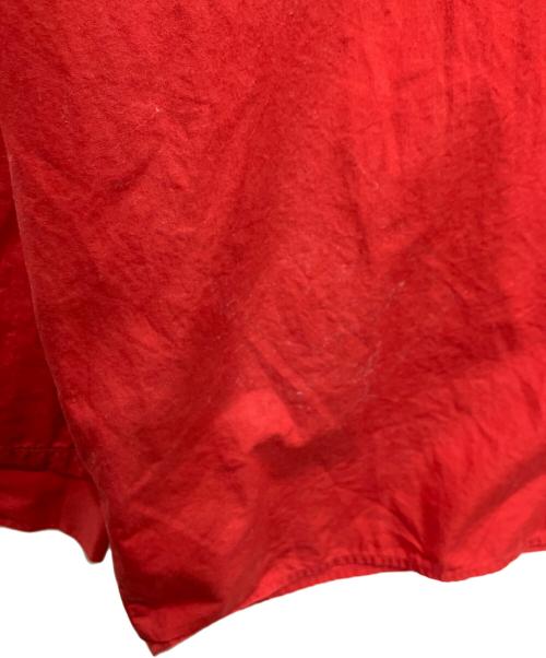 JUNIOR GAULTIER（ジュニアゴルチエ）JUNIOR GAULTIER (ジュニアゴルチエ) スナップボタンシャツ レッド サイズ:48の古着・服飾アイテム