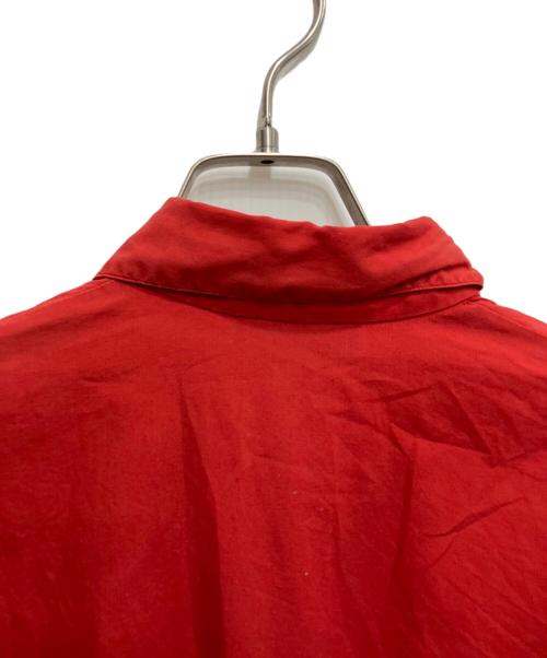 JUNIOR GAULTIER（ジュニアゴルチエ）JUNIOR GAULTIER (ジュニアゴルチエ) スナップボタンシャツ レッド サイズ:48の古着・服飾アイテム