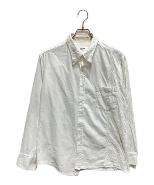 sulvam（サルバム）sulvam (サルバム) 刺繍シャツ ホワイト サイズ:Sの古着・服飾アイテム