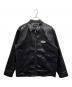 BlackEyePatch（ブラックアイパッチ）の古着「JEANS LOGO PYTHON COATED DENIM JACKET」｜ブラック