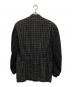 ISSEY MIYAKE MEN (イッセイミヤケメン) ノーカラーツイードジャケット ブラック サイズ:M：25000円