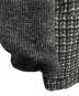 中古・古着 ISSEY MIYAKE MEN (イッセイミヤケメン) ノーカラーツイードジャケット ブラック サイズ:M：25000円