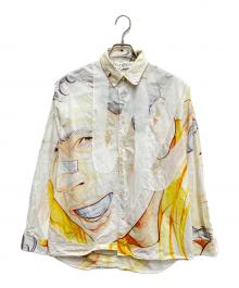 J.W.ANDERSON（ジェイダブリューアンダーソン）の古着「Pol Anglada Print Shirt」｜マルチカラー