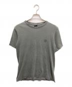 NUMBER (N)INEナンバーナイン）の古着「サークルAプリントTシャツ」｜グレー