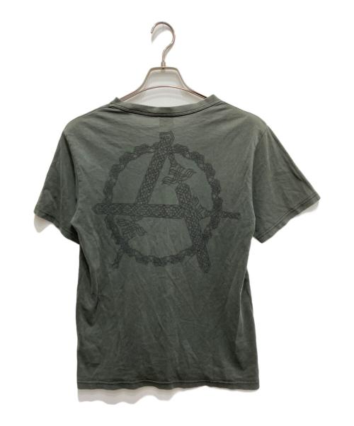 NUMBER (N)INE（ナンバーナイン）NUMBER (N)INE (ナンバーナイン) サークルAプリントTシャツ グレー サイズ:2の古着・服飾アイテム