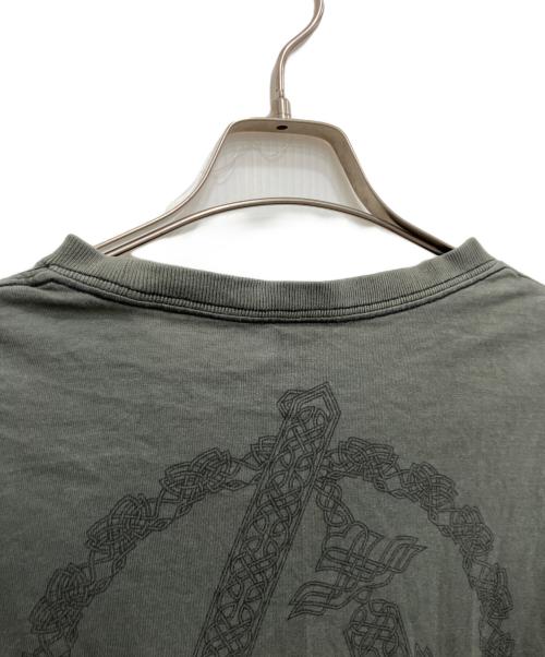 NUMBER (N)INE（ナンバーナイン）NUMBER (N)INE (ナンバーナイン) サークルAプリントTシャツ グレー サイズ:2の古着・服飾アイテム